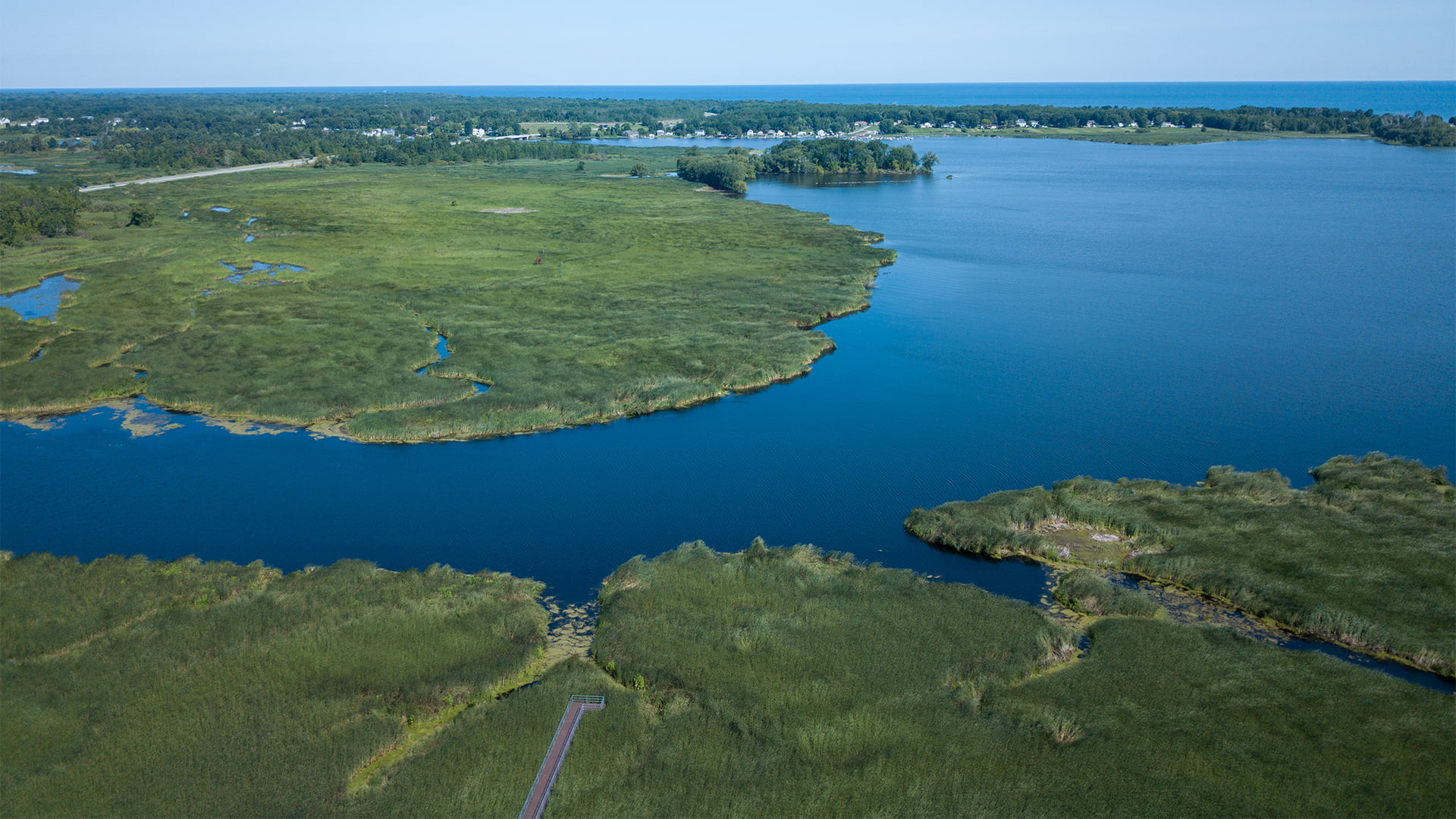 Braddock Bay Aerial View